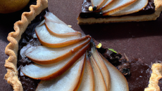 Tarte chocolat-poire