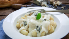 Gnocchis relevés au gorgonzola