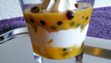Trifle aux fruits de la passion