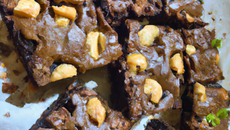 Brownies aux noix de macadamia
