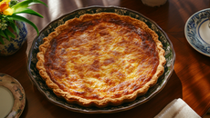 Quiche rapide au coulommier