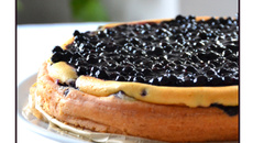 Cheesecake aux myrtilles rapide
