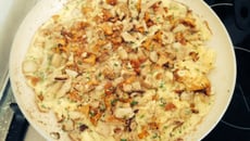 Omelette aux girolles à la limousine