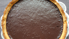 Tarte au chocolat noir grand cru