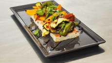 Bruscheta de légumes grillés