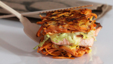 Paillasson façon burger