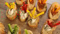 Mini-bouchées du potager