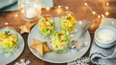 Tartare de St Jacques exotique et poivre cubèbe