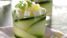 Verrine de concombre