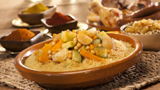 Couscous à la viande