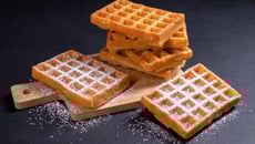 Gaufres croustillantes de fête foraine