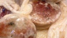 Boudin blanc à la moutarde