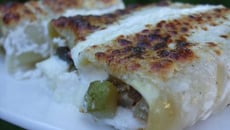 Cannellonis aux petits légumes et à la crème de parmesan