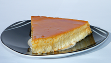 Le flan magique noix de coco pandan / fleur d'oranger