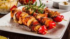 Brochettes de volaille à la plancha