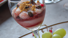 Verrine des vendanges