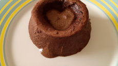 Ramequin au cœur fondant au chocolat