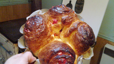 Brioche aux pralines facile