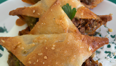 Samoussa (bricks au bœuf)