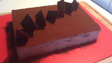 Royal au chocolat sans amande