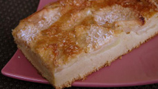 Clafoutis coco et pommes
