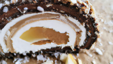 Buche noix de Coco et chocolat