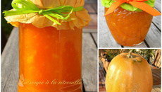 Marmelade de potiron aux pommes et aux agrumes