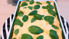 Lasagnes aux blettes et camembert