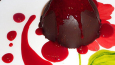 Dôme chocolat et framboise