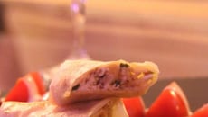 Brick de cottage cheese à la menthe et aux oignons