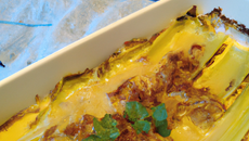 Gratin d'endives à la crème de curry