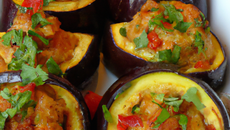 Aubergine farcie