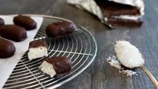 Barres chocolatées à la noix de coco façon Bounty