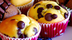 Muffins extras au fruits ou chocolats