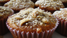 Muffins au beurre de cacahouète et flocons d'avoine