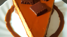 Gâteau au Toblerone fondu