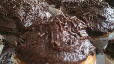 Cupcakes aux noix et chocolat