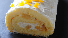 Roulé aux fruits exotiques St Mamet