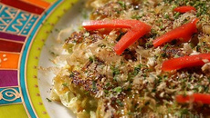 Okonomiyaki aux crevettes