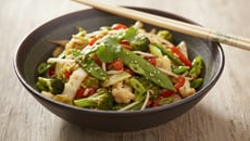 Wok de légumes façon thaïlandaise