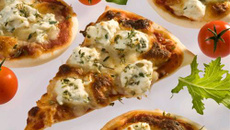 Pizza Margarita au Philadelphia Ail & Fines Herbes