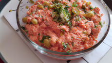 Tartare de saumon au thermomix