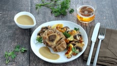 Rouelles de veau braisées au cidre