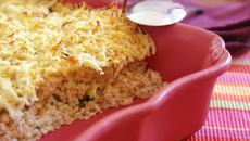 Gratin de boulgour aux courgettes