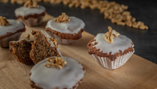 Gâteau aux Noix du Périgord façon cupcake
