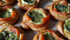 Palmiers pesto/saumon