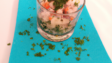 Verrine fraîcheur de la mer