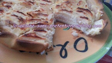 Tarte aux pommes normande classique