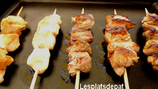 Assortiments de minis brochettes