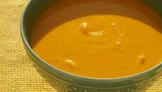 Velouté de potimarron au lait de coco